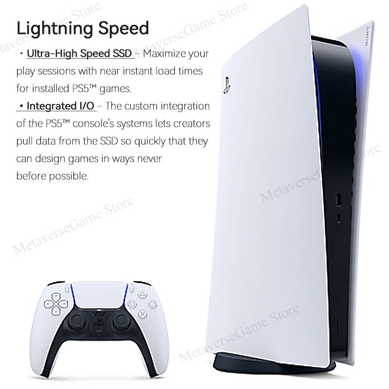 Оригинальный SONY PS5 Digital Edition консоль PlayStation 5 хранилище 825 ГБ игровой Ультра