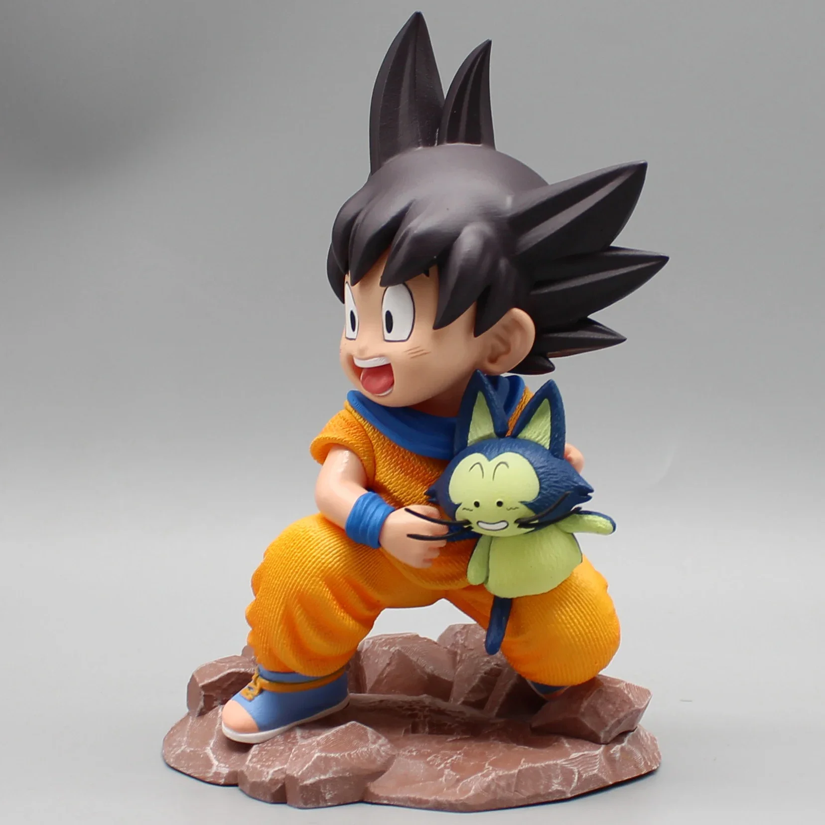 Фото Аниме-фигурка Dragon Ball - 9-15 См, ПВХ Гоку С Пуарами, Коллекционная Модель Игрушки Для Детей И Фанатов №3