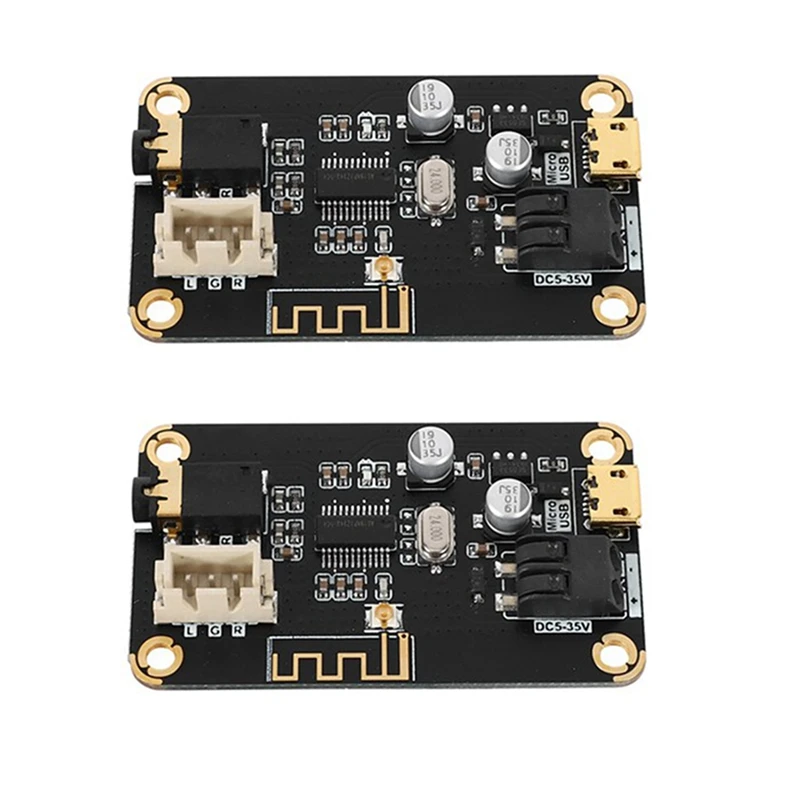 

2Pcs MP3 Bluetooth Decoder Board 4.2 Audio Receiver Module DIY Speaker Amplifier Modified Wireless Car