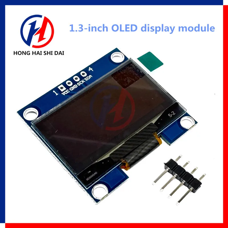 Органический светодиодный ЖК-экран 1 3 дюйма 3x12864 SH1106 128X SPI IIC I2C Communicate * 64 4 контакта