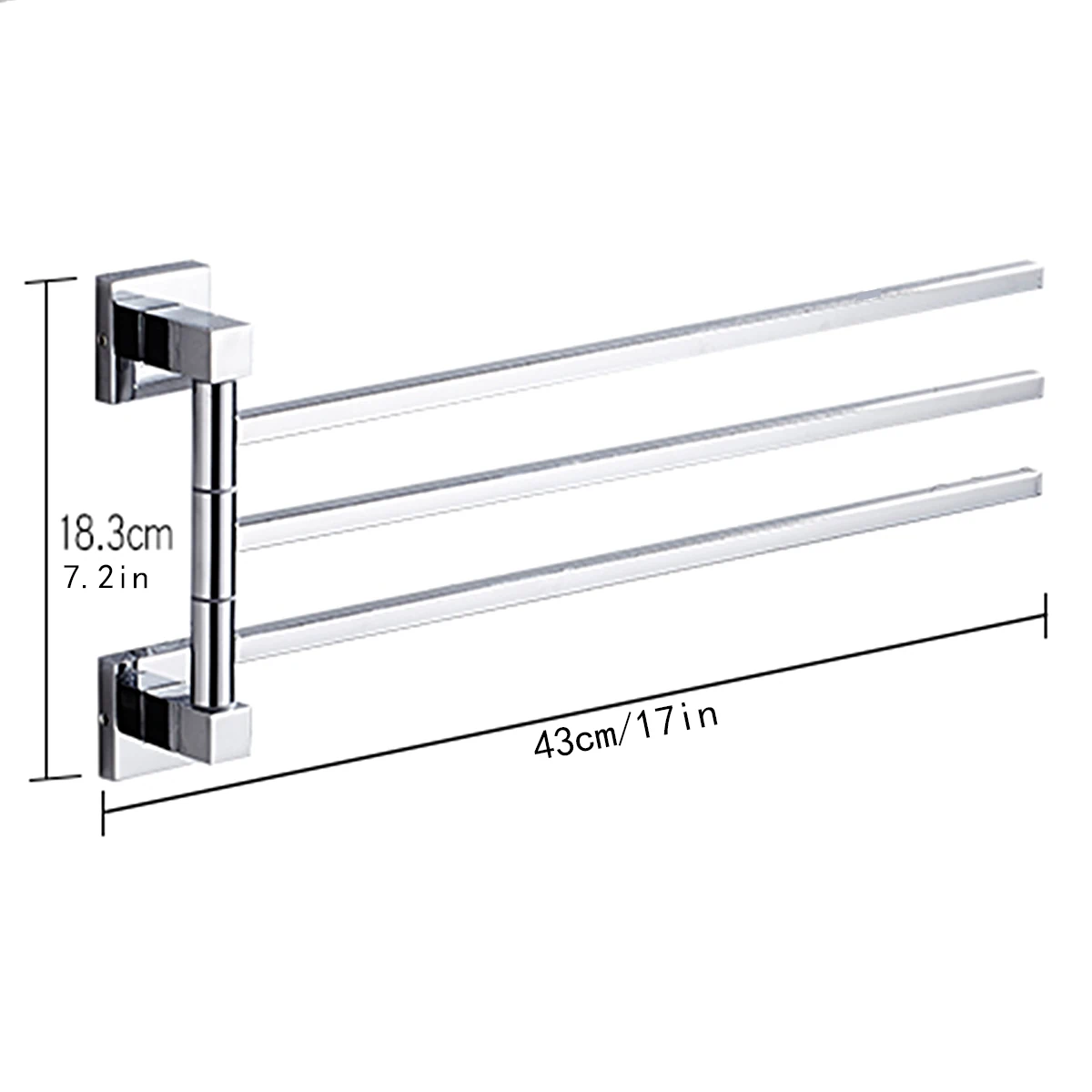 

Подвижная вешалка для полотенец Sereey из нержавеющей стали