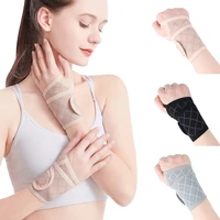 sports fitness wrist protector men women weightlifting basketball knitted winding wrist guard booster wristband wrist support