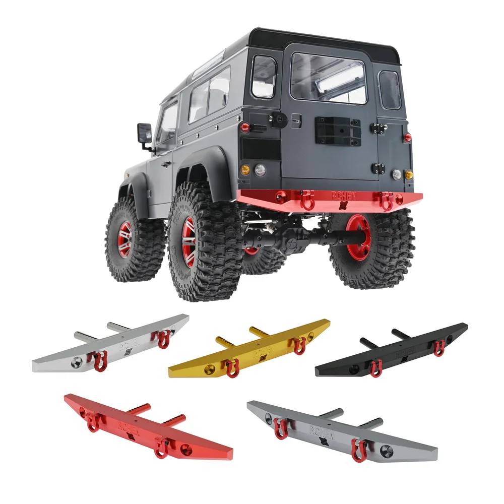 

MN999 TRX4 SCX10 1/10 полноразмерный 2,4G четырехколесный привод восхождение Автомобильная Защита задняя Противоударная балка металлические аксессу...