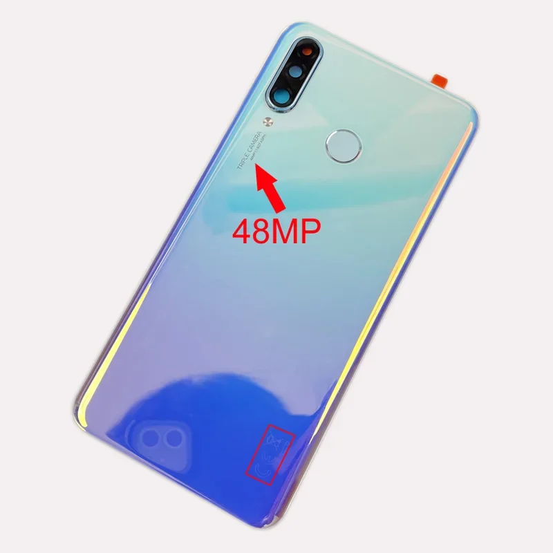 Задняя крышка батарейного отсека для Huawei P30 lite 48MP / New Edition 2020 стеклянная корпуса Nova