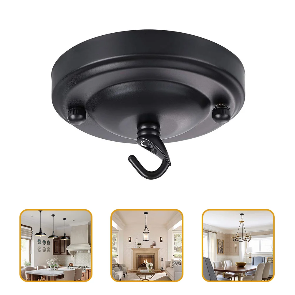 

Home Accessories Ceiling Plate Chandelier Hook Light Fixture Mounting Suite Metal Canopy