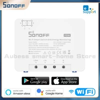sonoff powr3 25a high power smart switch wifi smart home wireless app ewelink remote control voice control alexa google home