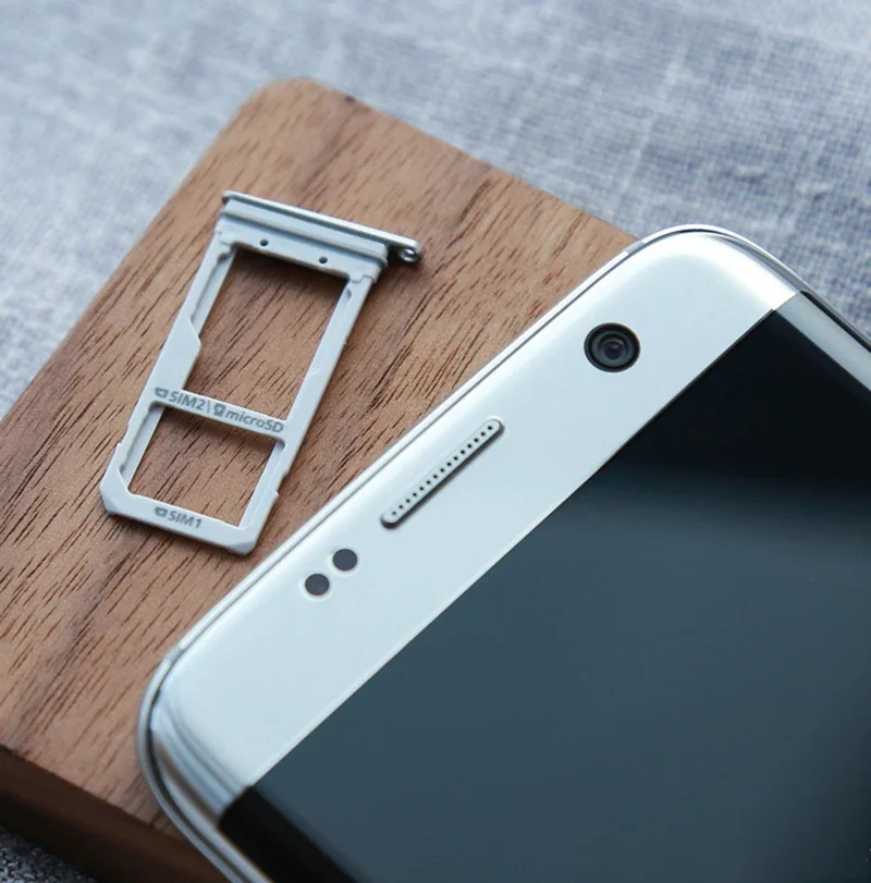 Фото Для Samsung Galaxy S7 Edge G935 G935F: новый корпус телефона, адаптер для SIM-карты и держатель для Micro SD с инструментом для извлечения SIM-карты №2