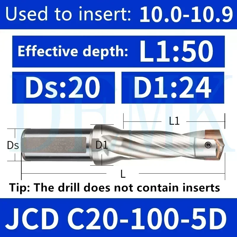 

Сверло JCD 10-25 мм для вставки HCD DEMK