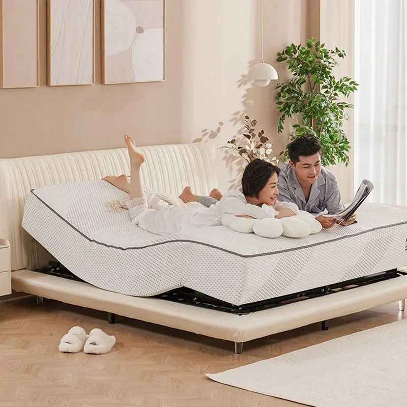 Электрическая мебель для спальни Королевский размер рамы легкие гнущиеся