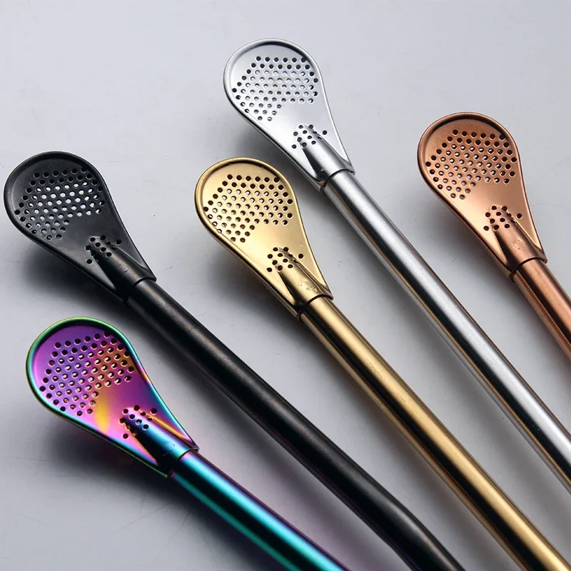 Соломинка Питьевая из нержавеющей стали многоразовые ложки-фильтры Yerba Mate Gourd