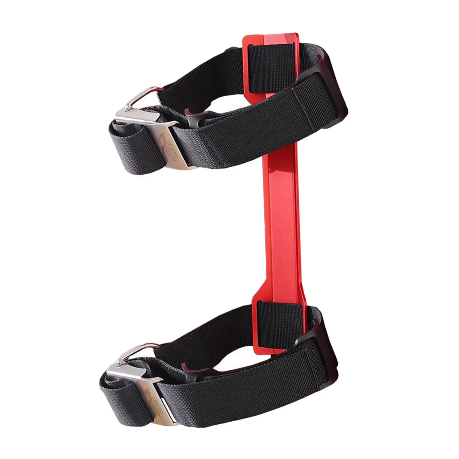 

Aluminum Alloy Scuba Diving Tank Adapter with 2 Hinge Buckle Tank Straps Keeper for Underwater Scuba Diving