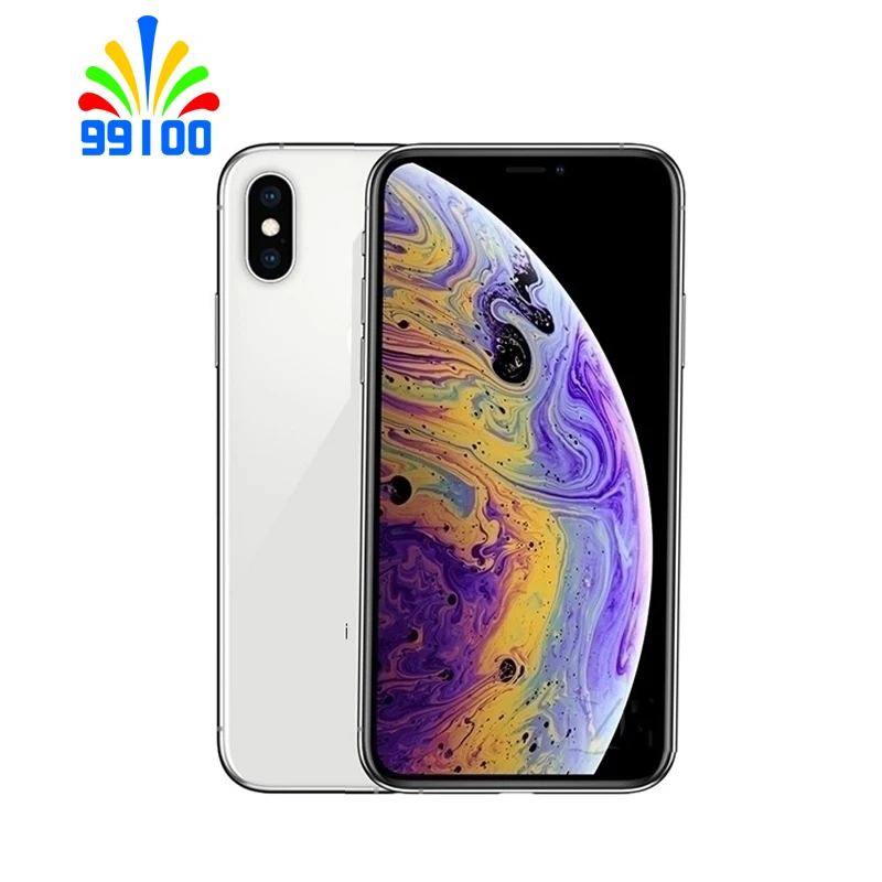 Разблокированный сотовый телефон Apple iPhone XS Max б/у экран 6 5 дюйма Face ID 4 Гб + 64 Гб/256 ГБ