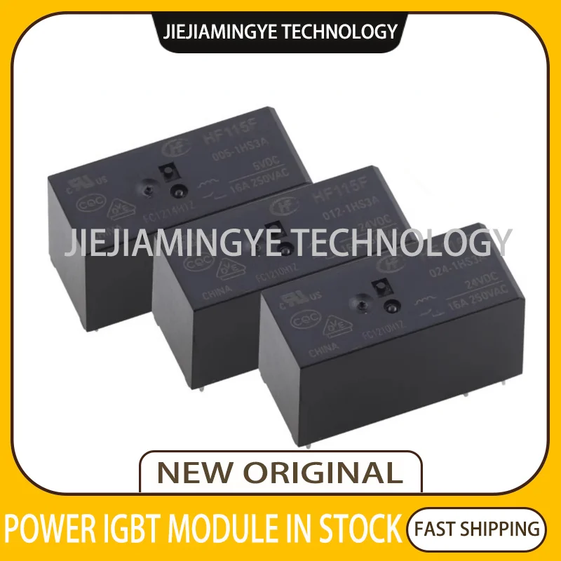 Совершенно новое оригинальное реле HF115F/005-1HS1 HF115F/012-1HS1 HF115F/024-1HS1 4-контактный