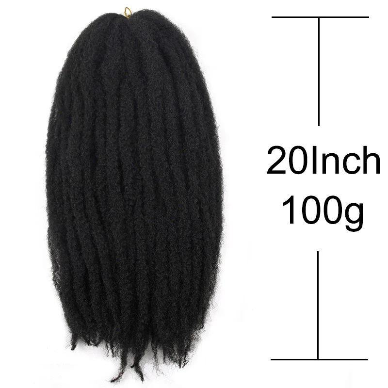 WIGSIN 20-дюймовые синтетические волосы вязанные крючком косы афро кудрявые