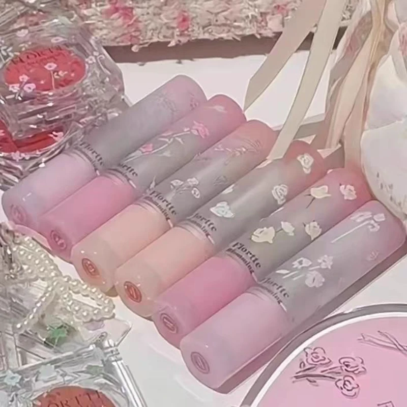 FLORTTE нарциссическая серия не легко прилипает к чашкам твердая помада Увлажняющий