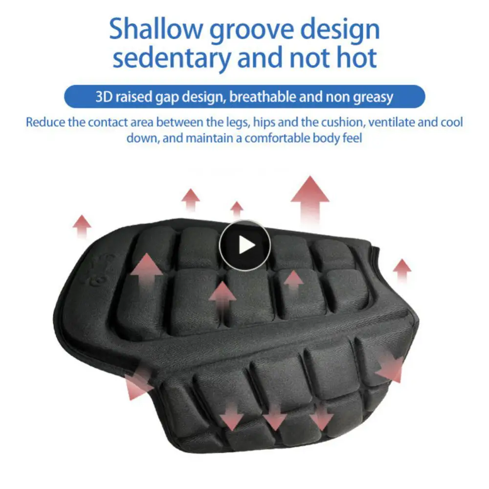 

Comfortable Motorcycle Cushion Cover Wing Motorcycle Seat With Leg Guards Motorcycle Sunscreen Cushion Breathable Cushion