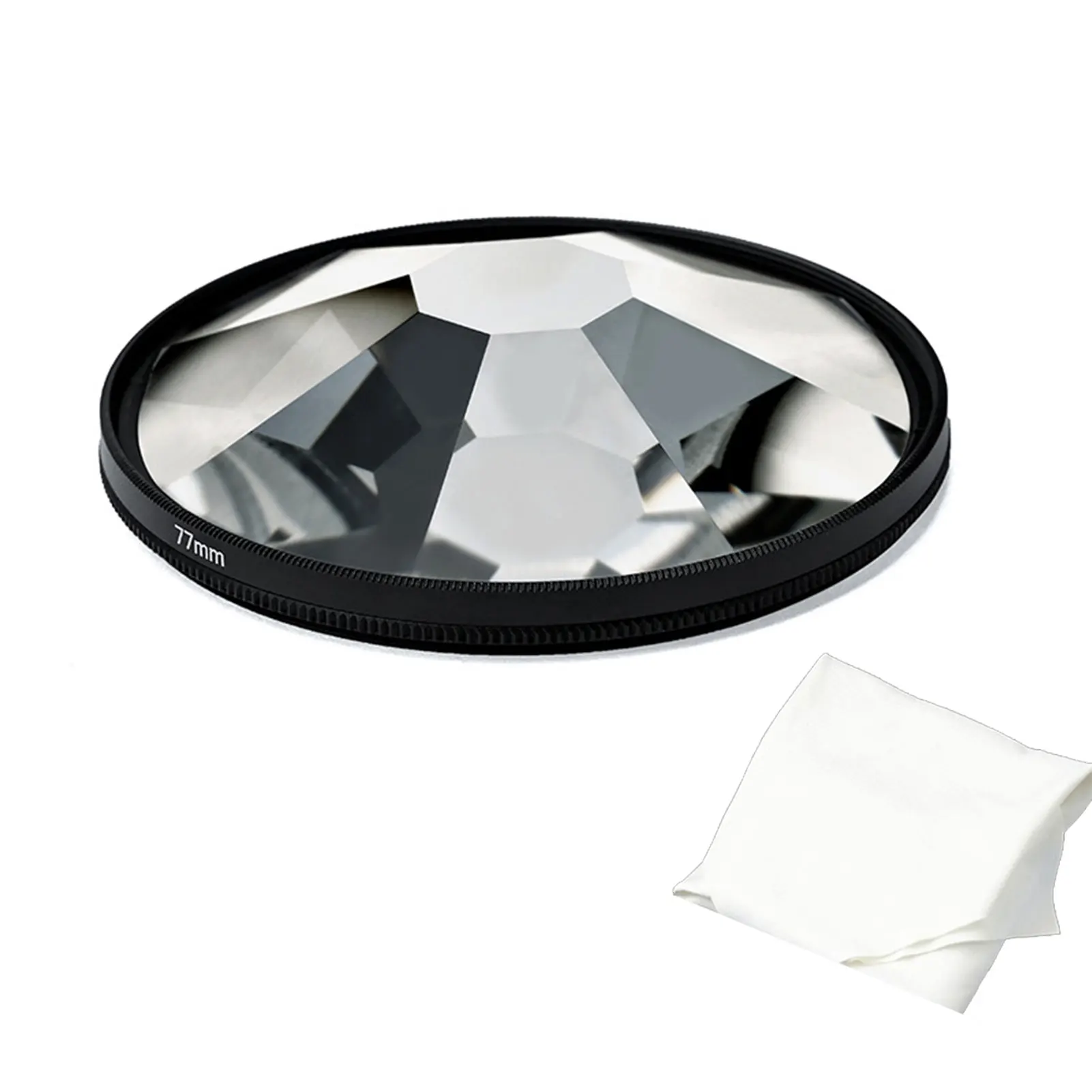 

77mm Photographic Portable Camera Filter Foreground Blur Practical For SLR Durable Octa Prism Lens Crystal Effect Accessories