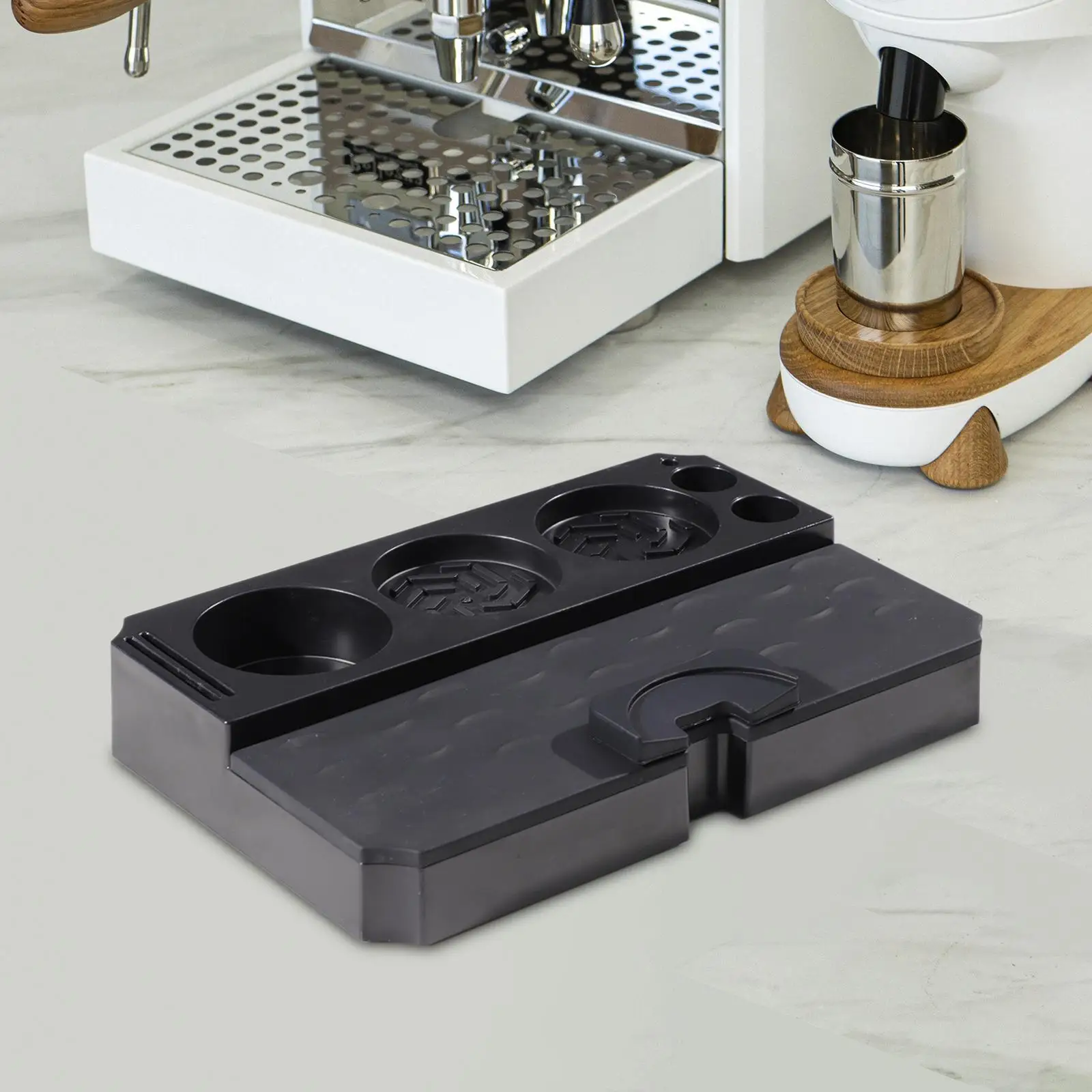 Стойка-держатель для эспрессо прочная нескользящая подставка темпера кофе