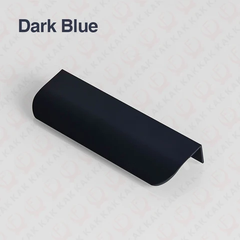 Kak morandi maçanetas e alças ocultas coloridas, liga de alumínio, para porta de armário de cozinha, puxador longo para móveis