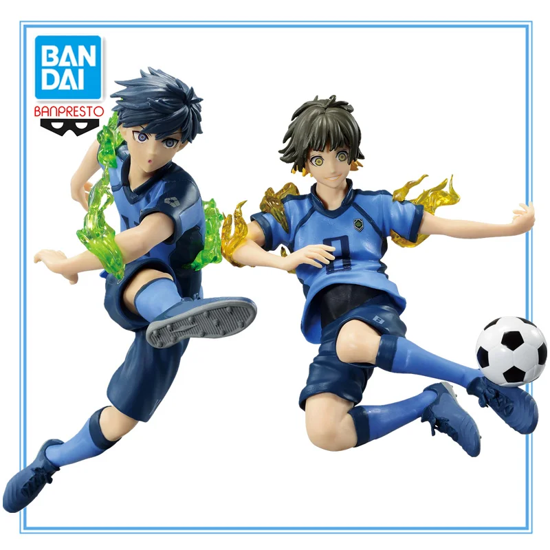 Оригинальные фигурки Bandai Blue Lock исаги Йоичи бахира мегуру ТВ Аниме Фигурки