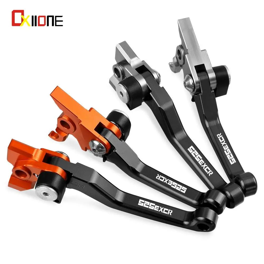 

Fit FOR 525EXCR 525 EXC-R 525EXC-R 2007 Accessories Motocross handle Folding Pivot Dirt Bike Brake Clutch Levers Handle Lever