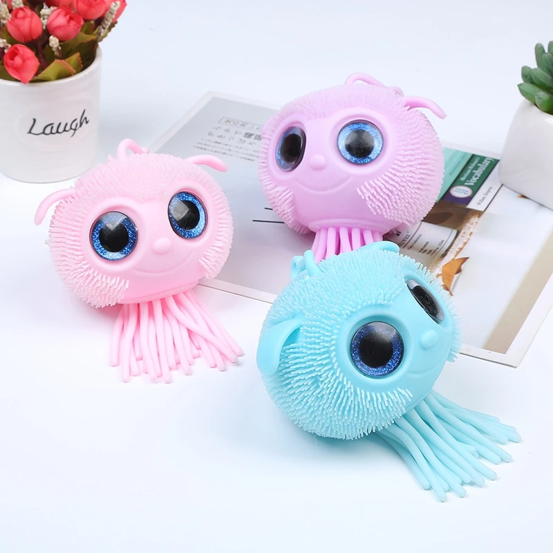 Fidget Toy Jellyfish Vent Ball Sensory Anxiety Relief Squeeze ADD Kids Gift |