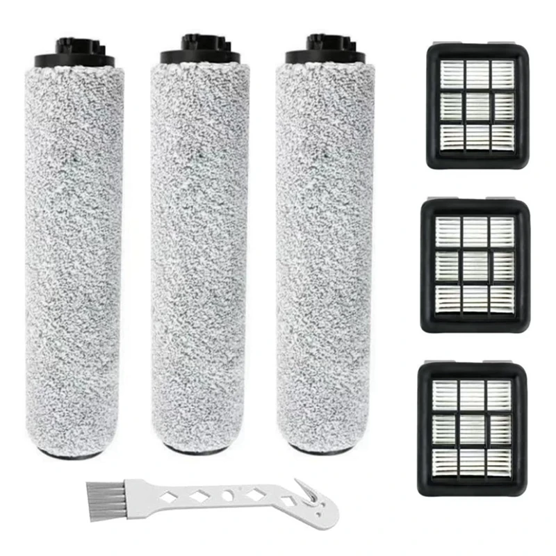 

Replacement Spare Parts Brush Roll And HF3 3649A Vacuum Filters For Bissell Crosswave Vacuum Cleaner Brush Roller Hepa Filter