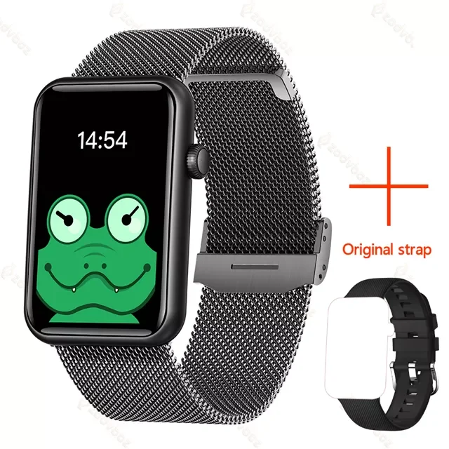 

2021 Women Smart Watch Body Temperature Full Touch HD Screen Smart Watch Sport Tracker Calling SmartWatch Music Playback Watch