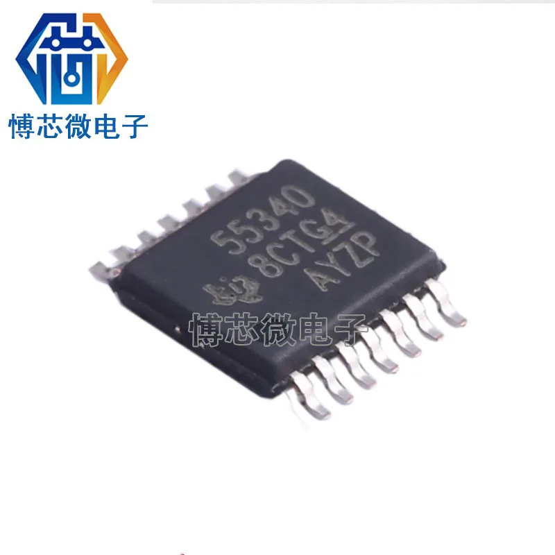 

[10 шт.] TPS55340PWPR TPS55340 HTSSOP-14 5A, интегрированный FET boost DC/DC преобразователь постоянного тока 40 в