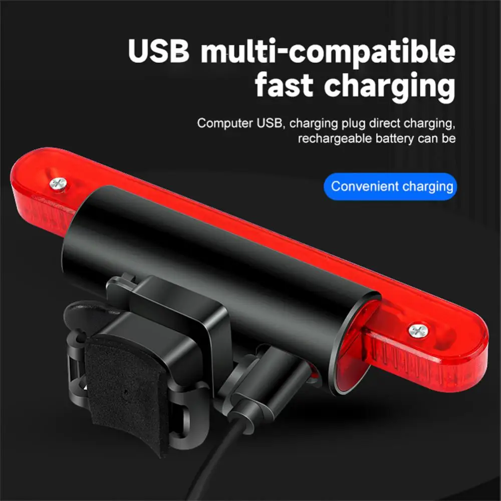 

Новинка, задний фонарь для велосипеда, водонепроницаемый фонарь для горного велосипеда, фонарь для ночной езды, USB-зарядка, фонарь для езды на открытом воздухе