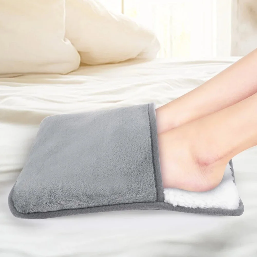 

Electric USB Heated Foot Warmer Winter Warm Feet Heating Pad Cushion Washable
