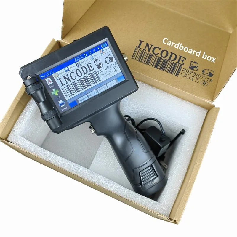 

INCODE Portable Mini Hand Held Handheld Expiry Date Inkjet Printer for New Refill Ink Cartridge New Product 2020 Provided 12.7mm