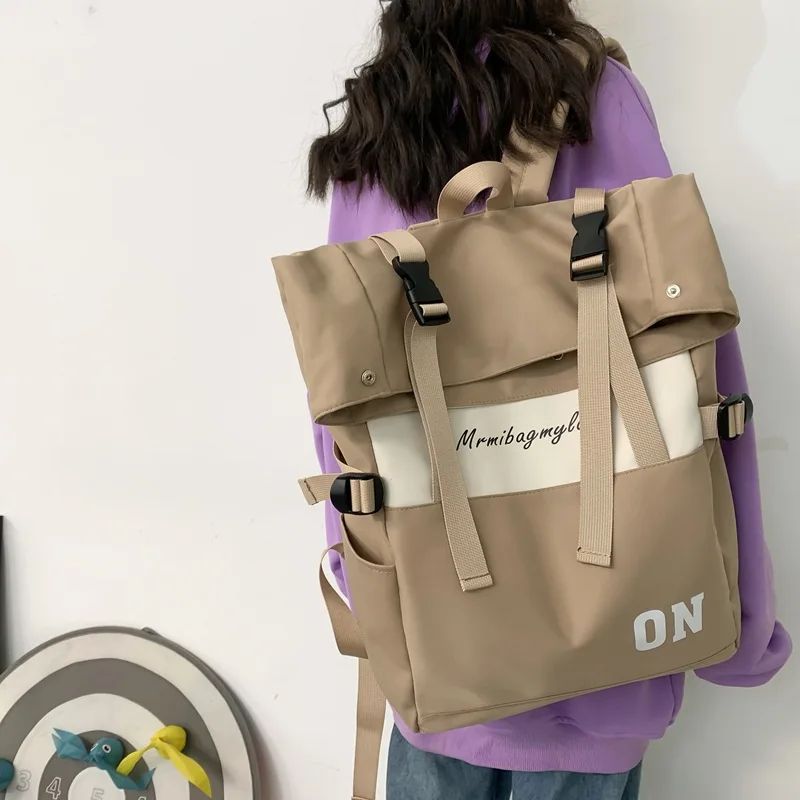 Рюкзак для средней школы для девочек-подростков, вместительные сумки для учеников университета и старшей школы для женщин
