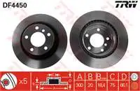 

Store code: DF4450 for brake disc rear (air) E87 E90 E92