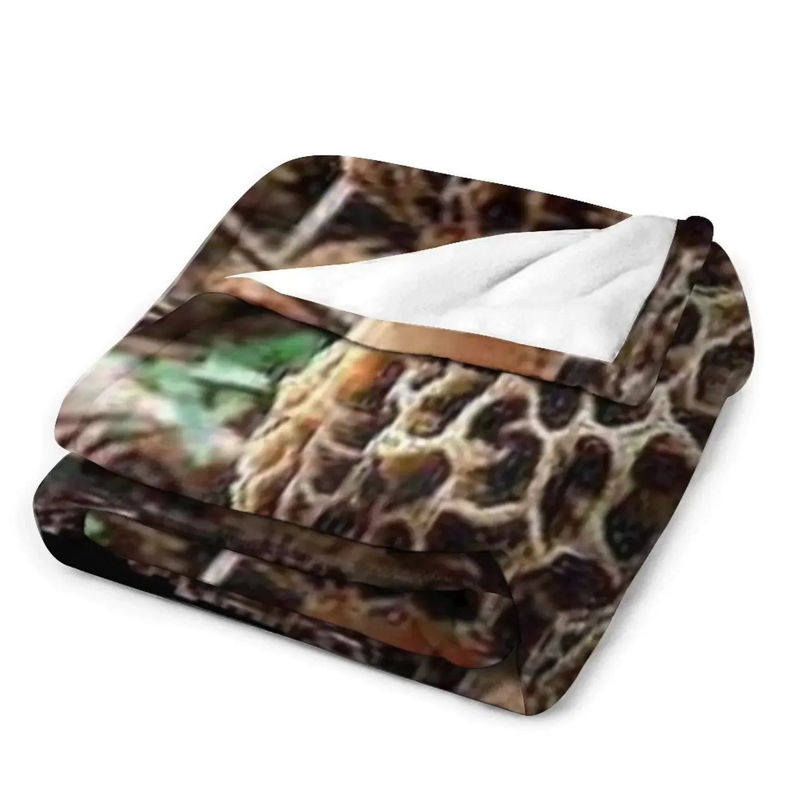 Одеяло MOREL MUSHROOMS одиночное мягкое плюшевое клетчатое летнее постельное белье