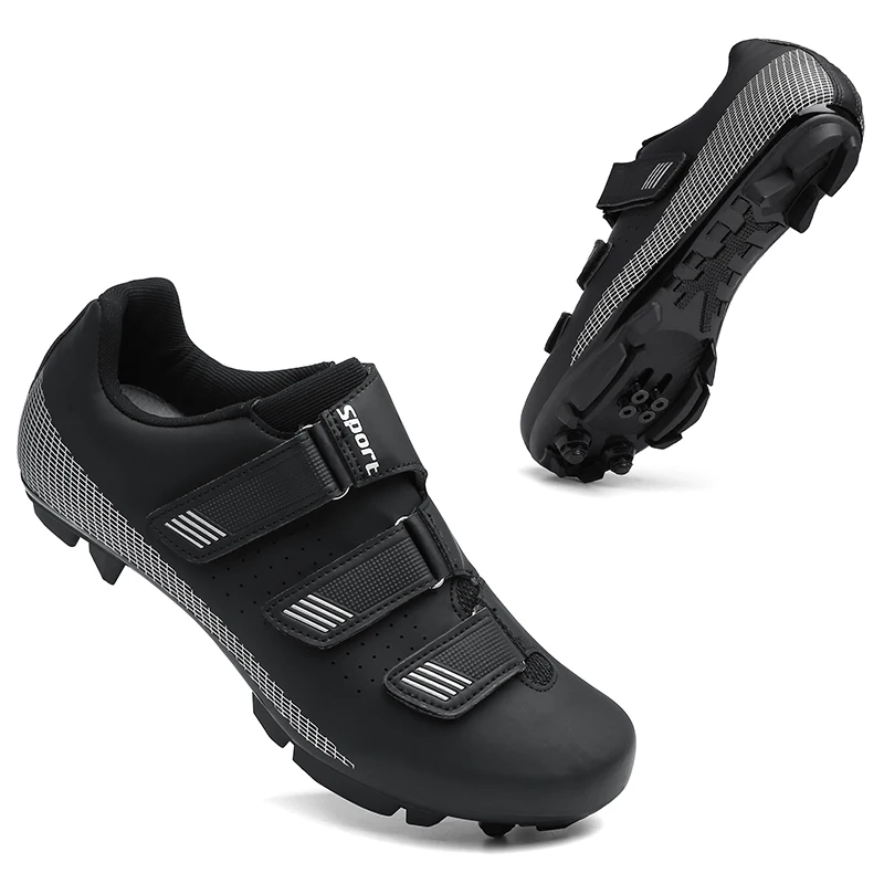 

Men Cycling Sneaker Mtb Flat Shoes Cleat Self-Locking Mountain Bike Shoes Women Road Bicycle Cycling Shoe Dirt SPD Speed Sneaker