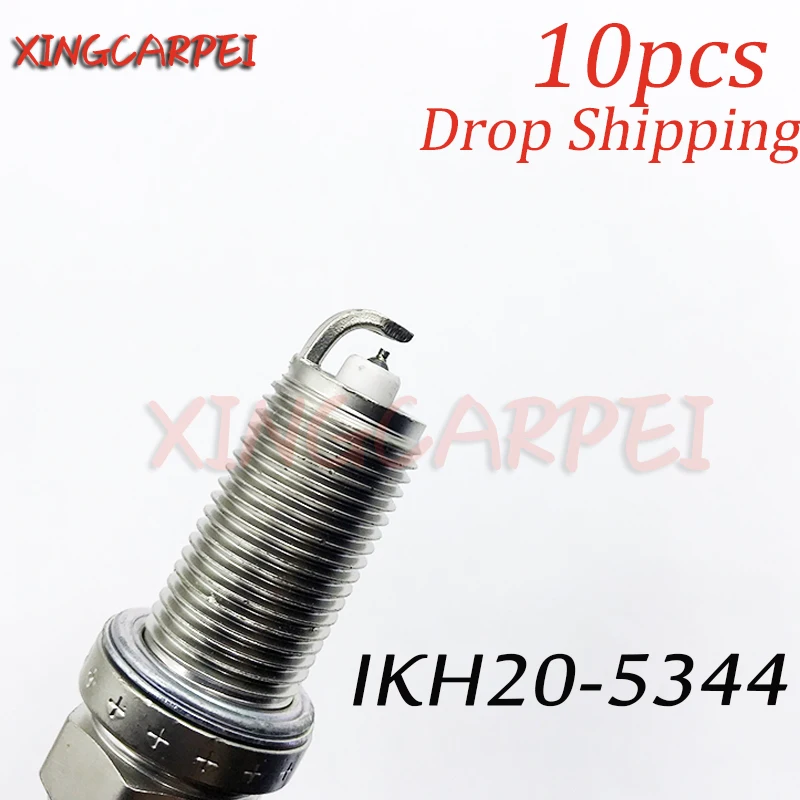 

10pcs IRIDIUM SPARK PLUG IKH20 For TOYOTA INNOVA 2.0 Auto Part