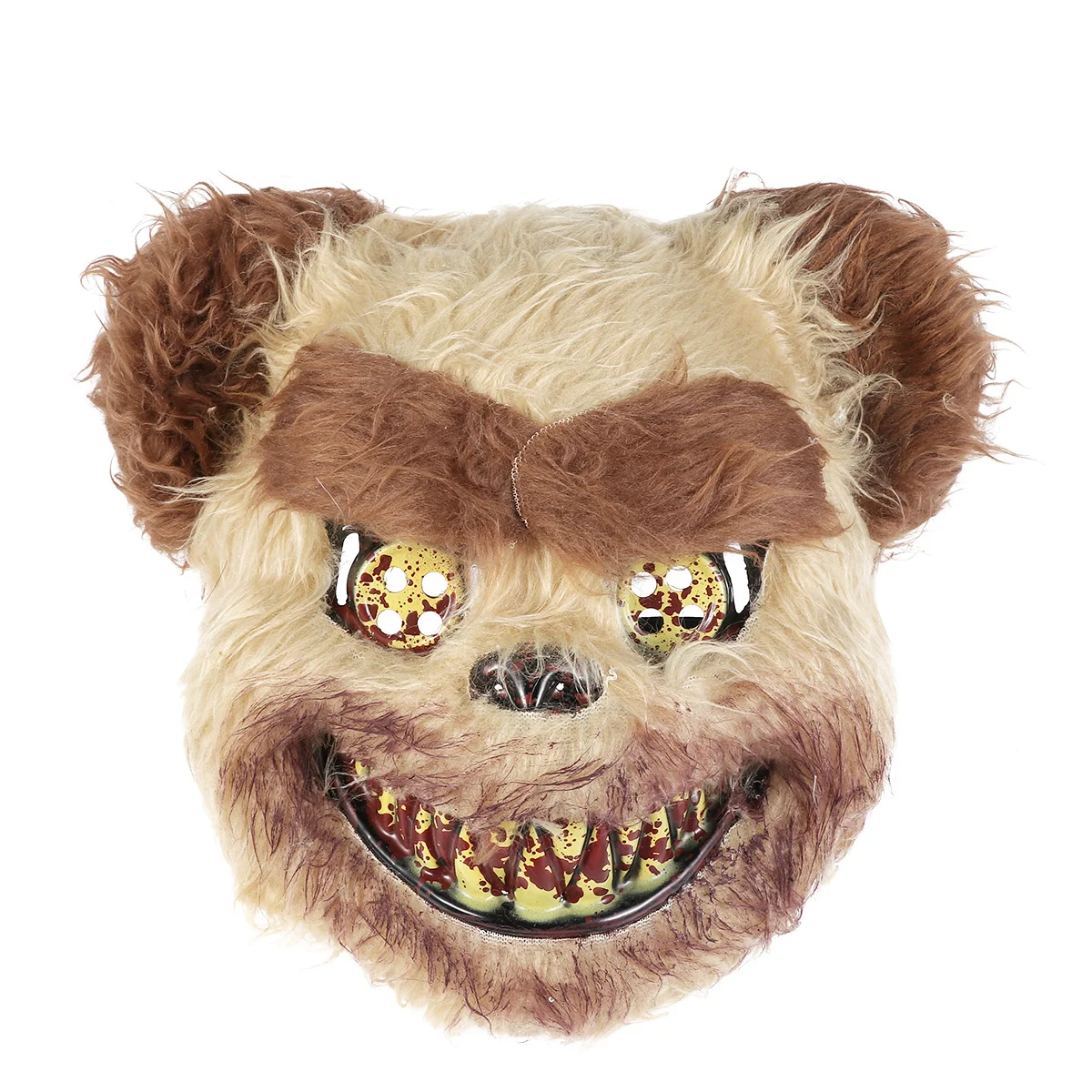 Удобная маска Медведь Хэллоуин Животное Призрачные глаза Рождественский костюм