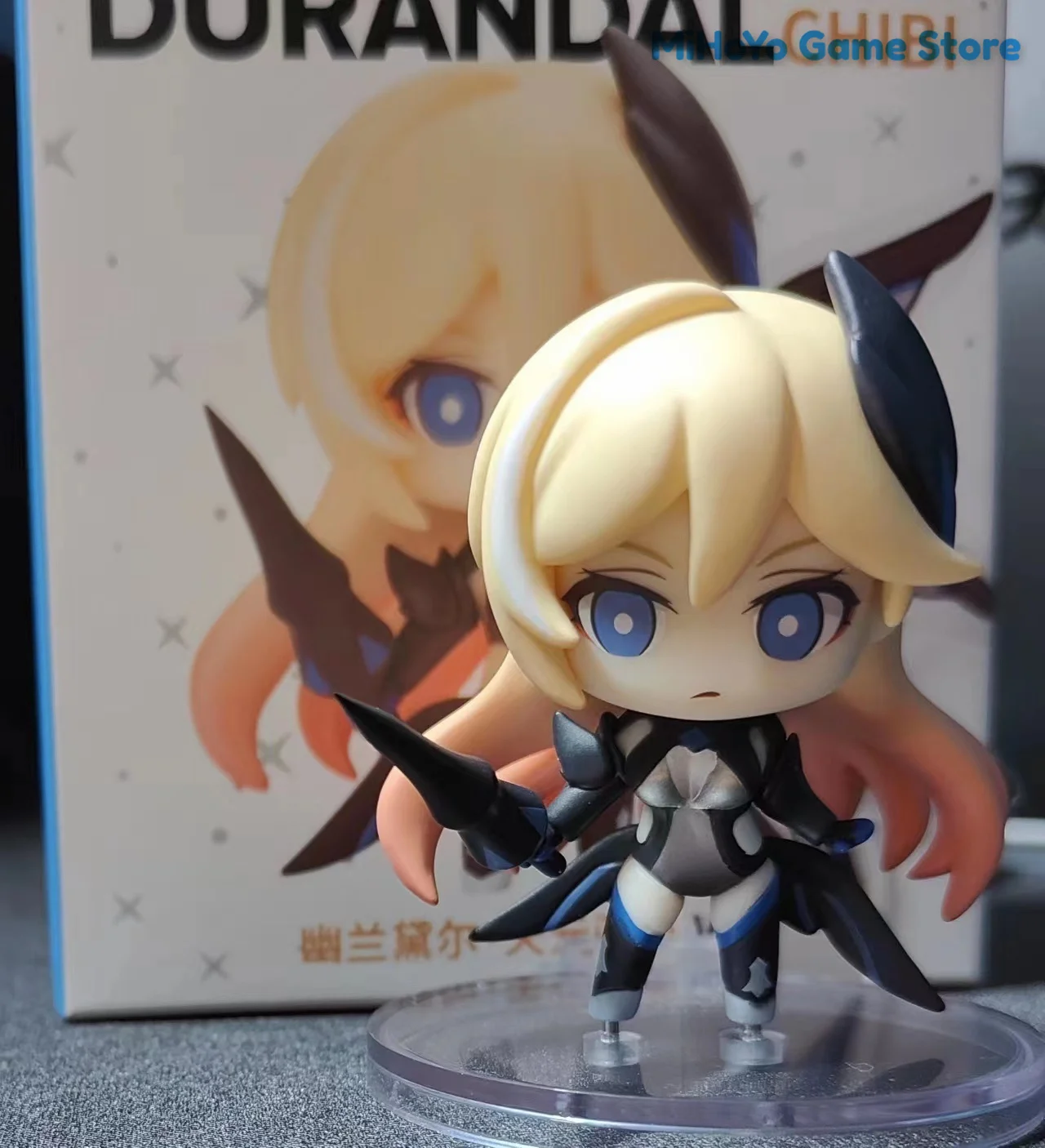 Официальный Durandal Honkai Impact 3 Косплей Doujin Palatinus Equinox версия Q 5 см Gashapon милый