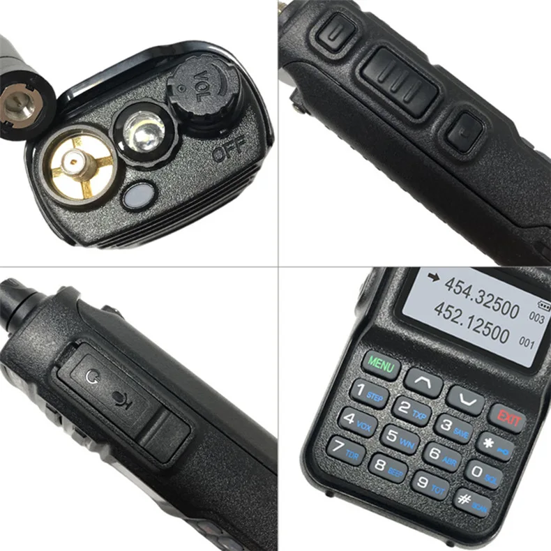 BAOFENG Walkie-talkie UV-13 Dual-segment Type-C Charging 5W New Upgrade Design