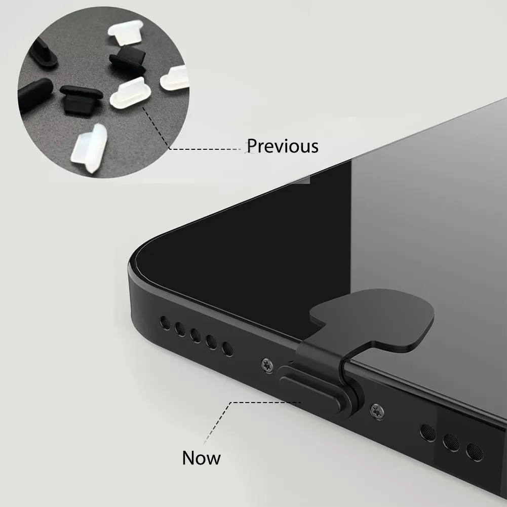 

2022 Trend 8Pin Silicone Phone Charging Port Dust Plug Stopper Cap Dustproof Protector Cover enchufe antipolvo para celular