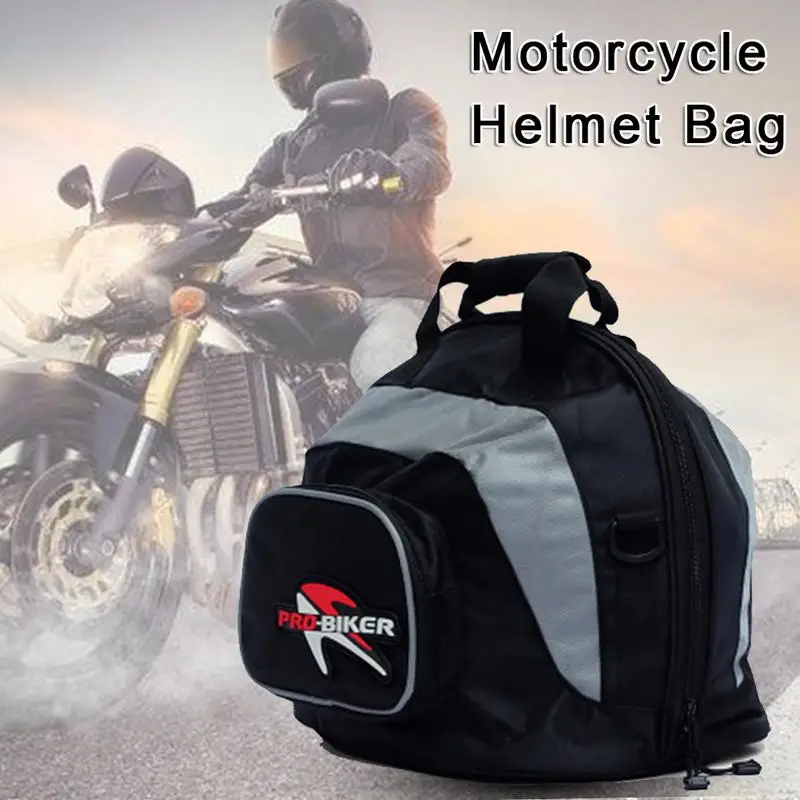 

Motorcycle Helmet Storage Bag Outdoor Sports Riding Cycling Large Capacity Bag for Full Face Half Face Helmet