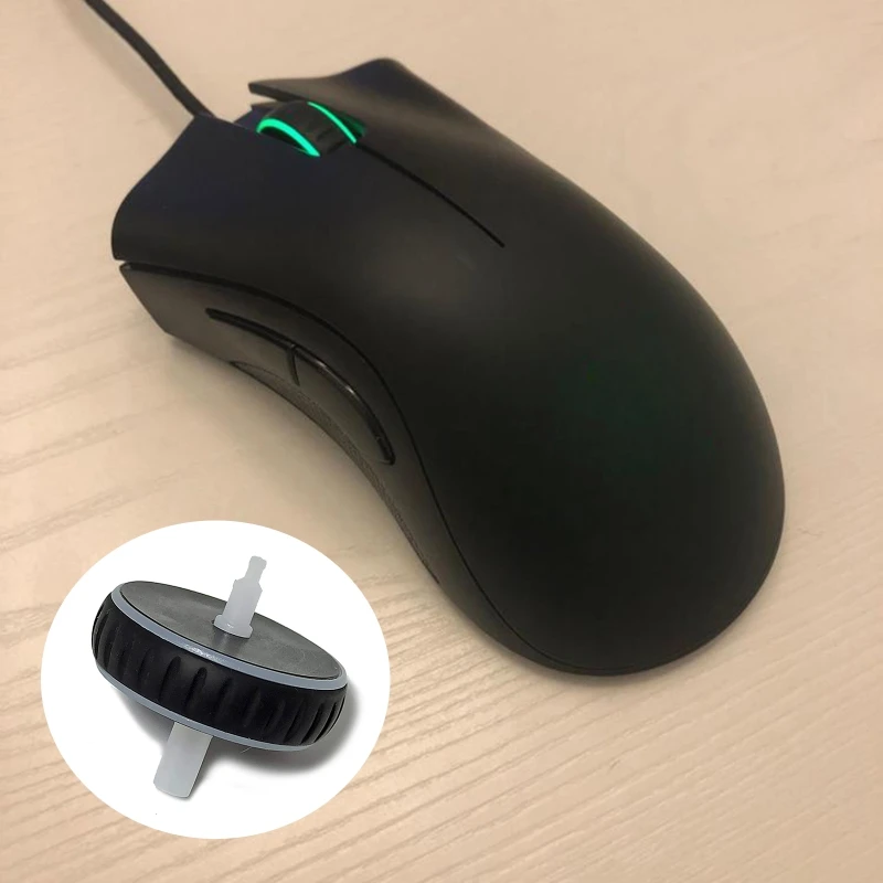 

Колесо прокрутки мыши H7EC для RazerDeathadder 2013, шкив мыши DeathAdderChroma, сменный ролик для мыши, черные аксессуары