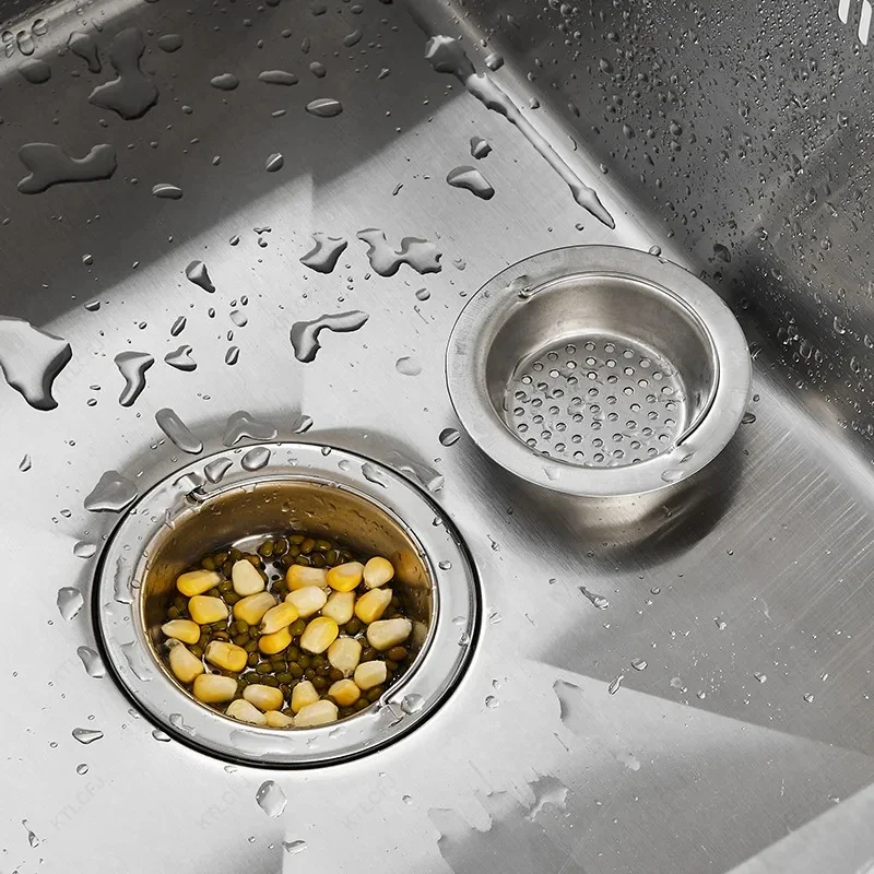 1 шт. фильтр для кухонной раковины сетчатый из нержавеющей стали сливное