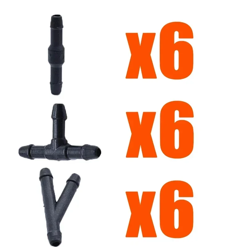 

Универсальный автомобильный шланг для омывателя лобового стекла, щетка стеклоочистителя, насадка для струйного распыления, трубка для водяной жидкости, столярный соединитель, сменный комплект