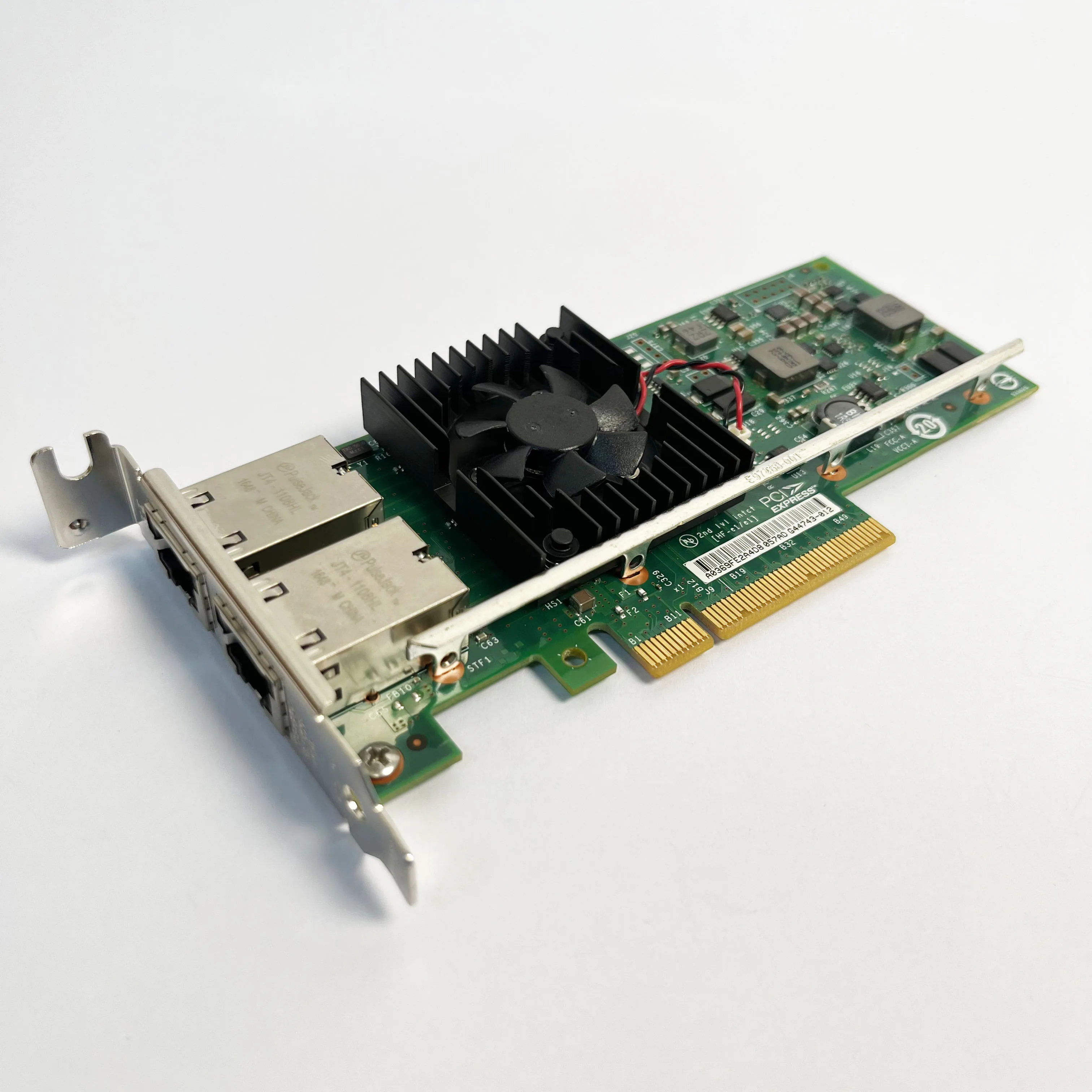X540-T2 Intel X540 Chipset PCIe x8 Dual Copper RJ45 10Gbps Port Ethernet Network Card Compatible