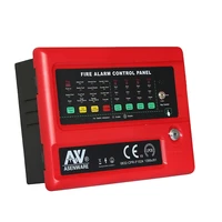 lpcb certified conventional facp fire control 4 zone panel