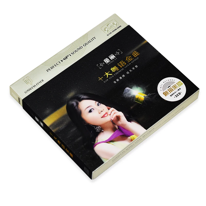 Оригинальные китайские 12 см виниловые пластинки LP HiFi CD диск Tong Li China Female Singer Classic Pop