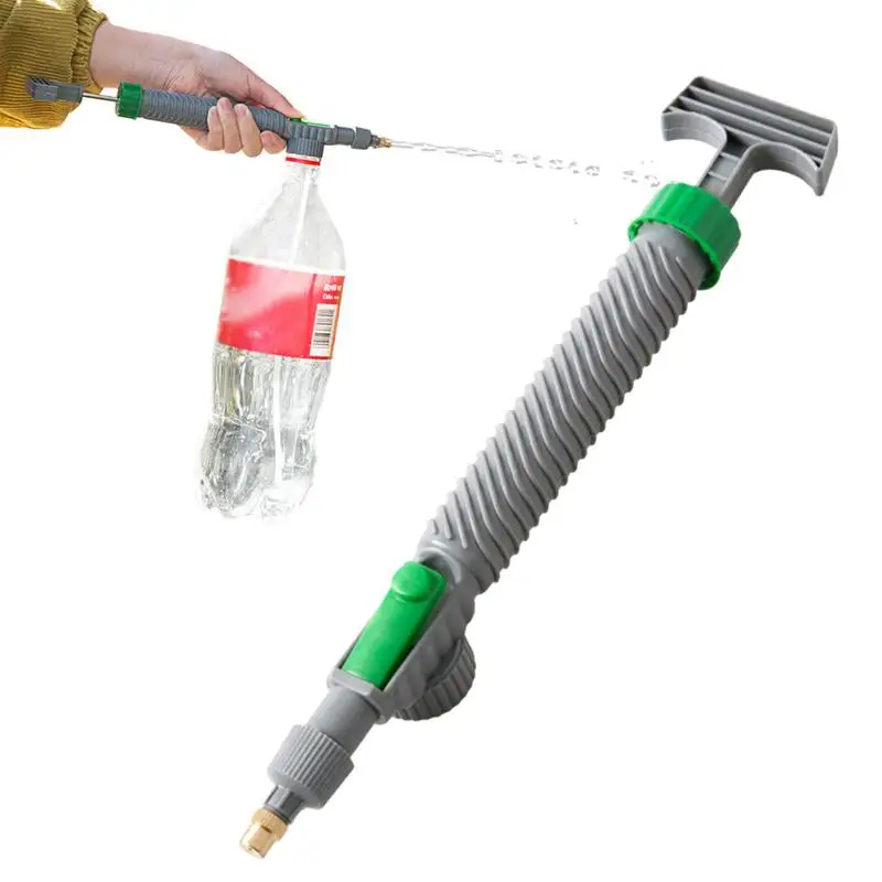 

Adjustable Pull Out Type Beverage Bottle Spray Manual High Pressure Hand Pump Sprayer Gardening Watering Sprayer With Nozzle