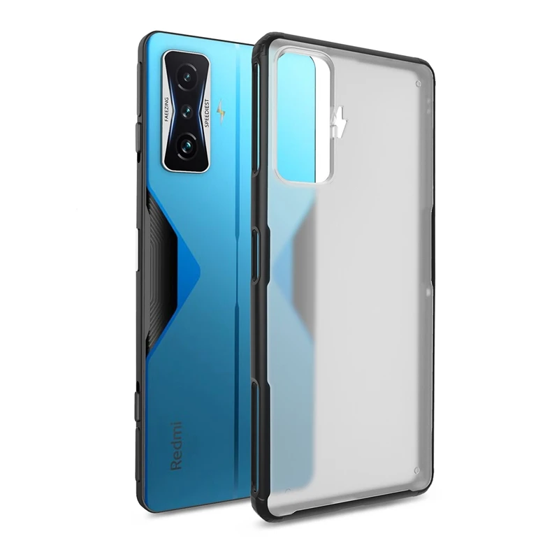 

Противоударный чехол с четырьмя углами для Xiaomi Poco F4 GT, матовый жесткий защитный чехол из поликарбоната для Redmi Note 11S, полупрозрачный чехол